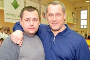 Помощник Филатова Михаил Кошляк (справа) арестован на два месяца