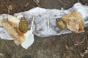 Боеприпасы, конфискованные у боевика