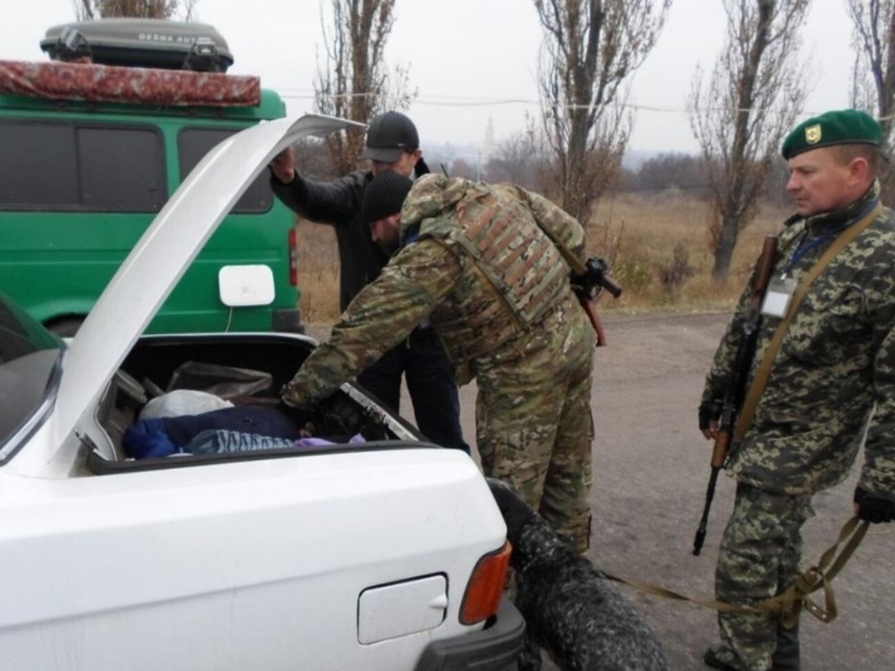 Госпогранслужба: Украинские пограничники продолжают соблюдать режим прекращения огня, поэтому огонь в ответ не открывался