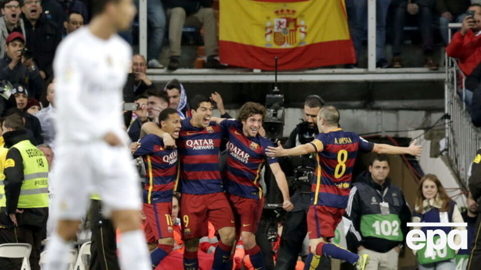 "Барселона" уверенно обыграла "Реал" в первом Эль-Классико этого сезона