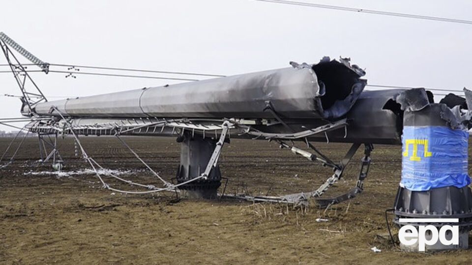 Из-за поврежденных электроопор вода в Крыму будет подаваться по графику