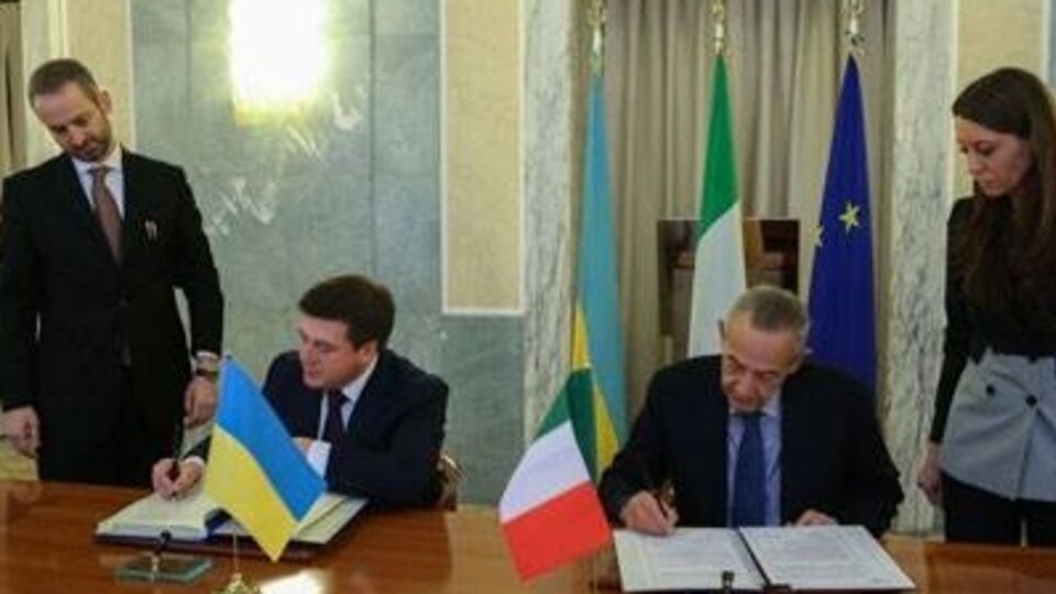 Соглашение о взаимном признании прав между Италией и Украиной подписано, но еще не вступило в силу