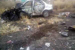 В Луганской области снова подорвался автомобиль