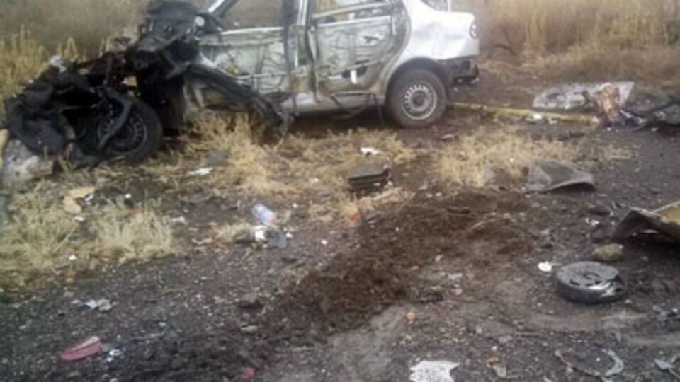 В Луганской области снова подорвался автомобиль