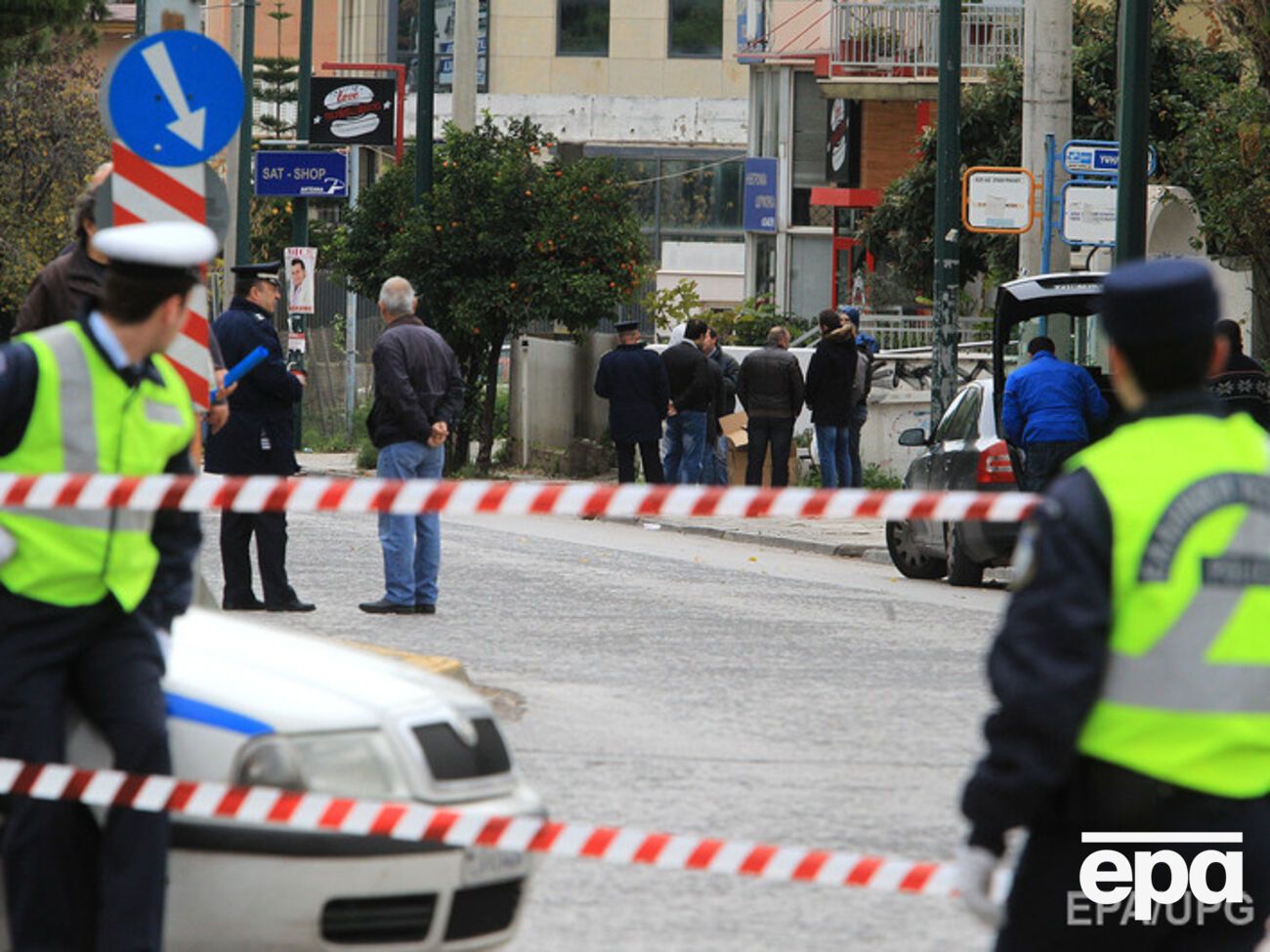 В Греции снова взорвалась бомба