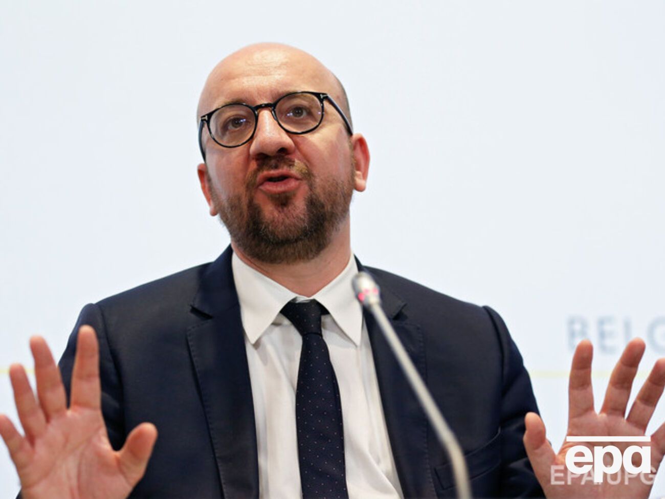 Мишель сообщил, что на улицах Брюсселя будет больше силовиков