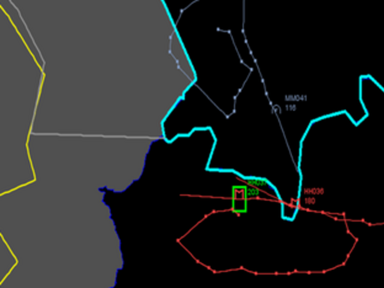 Турецкие военные показали траекторию полета Су-24