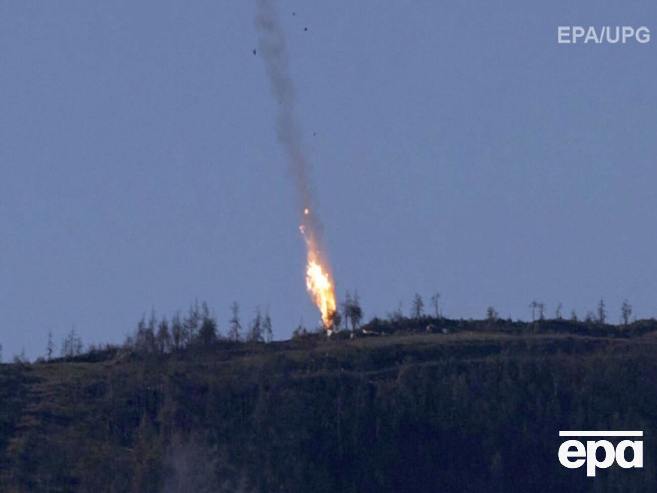 Минобороны РФ: Су-24 был сбит по пути на базу