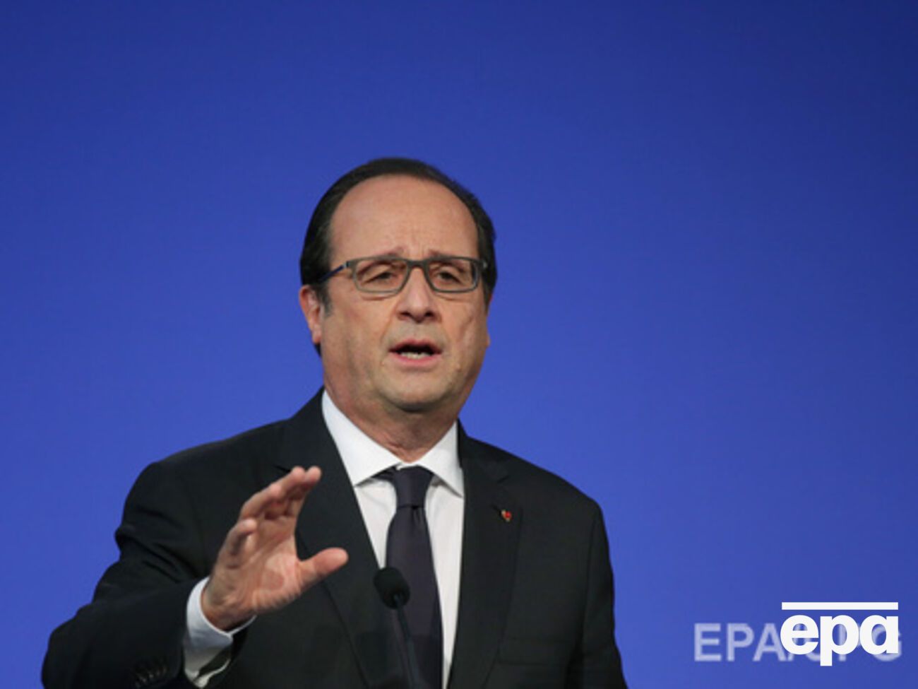 Президент Франции Франсуа Олланд