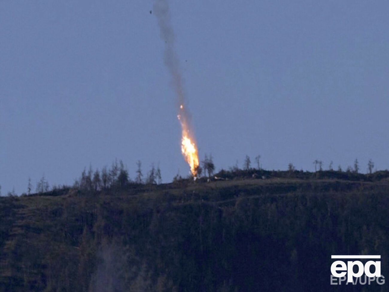 Возможно, одного из пилотов сбитого Су-24 спасли сирийские военные