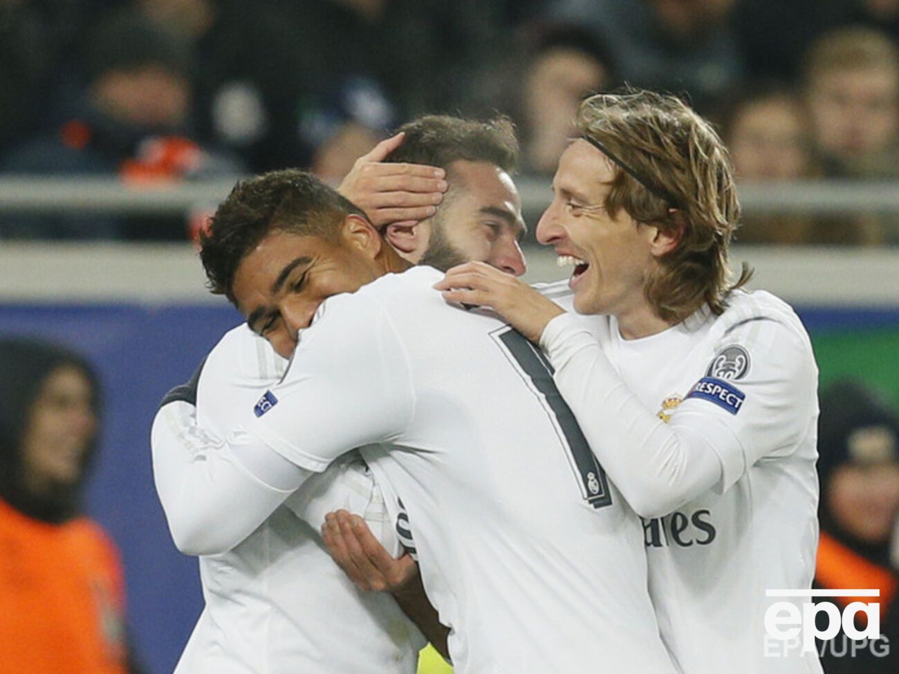 "Реал" празднует победу во Львове