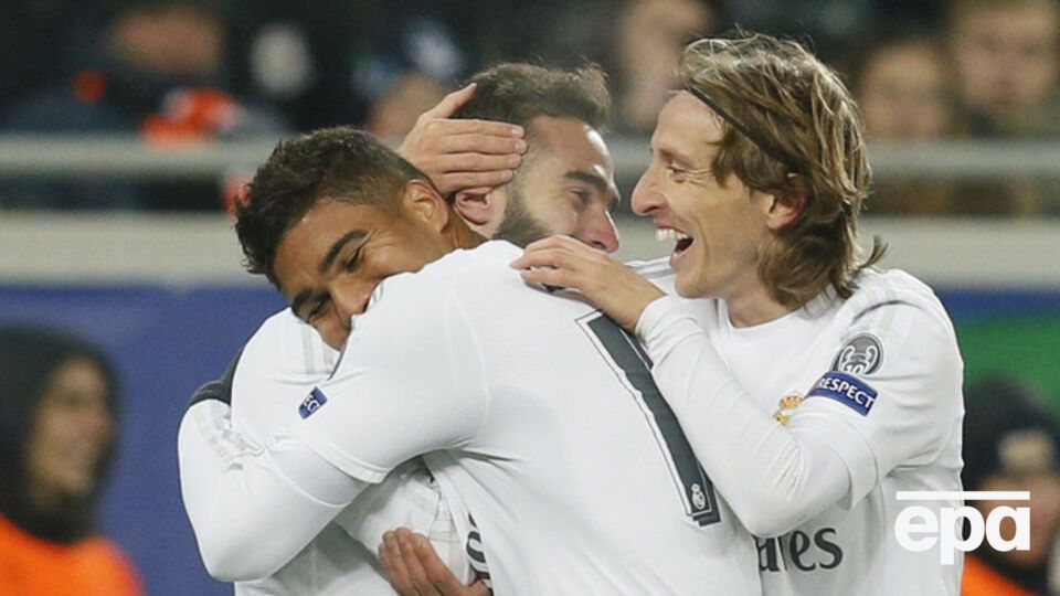 "Реал" празднует победу во Львове