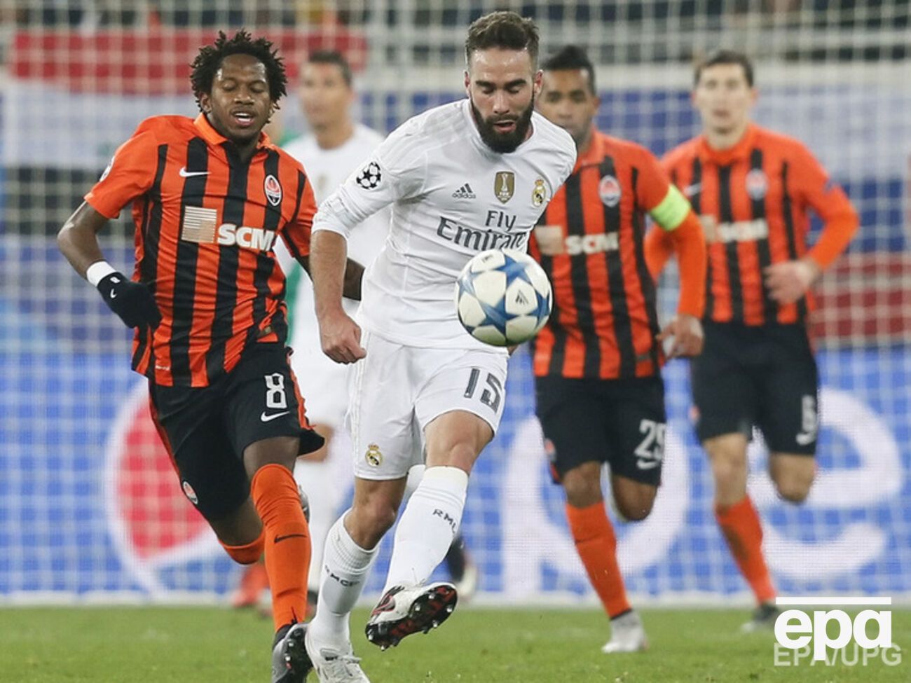 "Реал" взял верх над донецким "Шахтером". Фоторепортаж