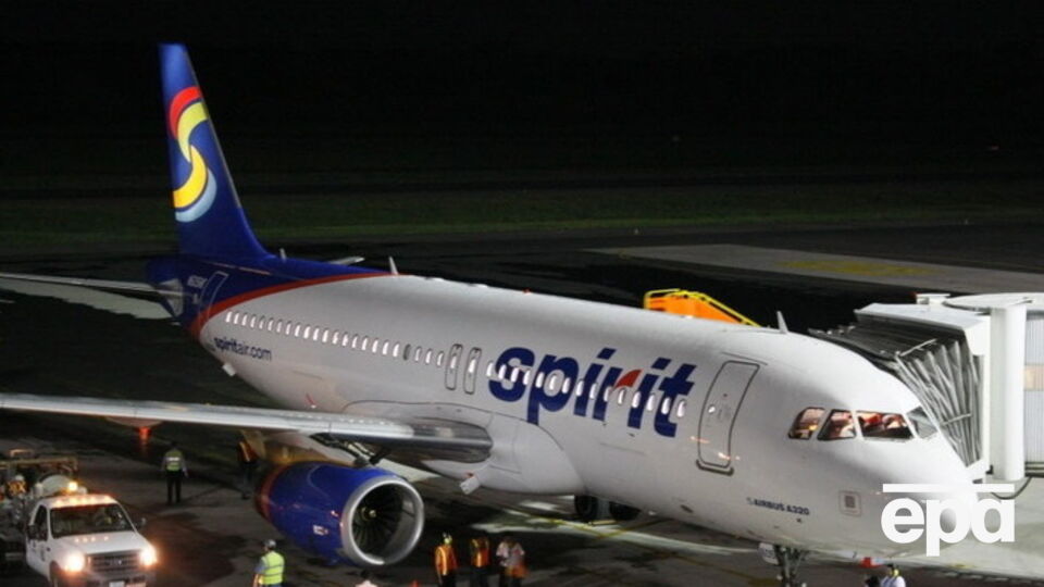 Инцидент произошел на рейсе компании Spirit Airlines