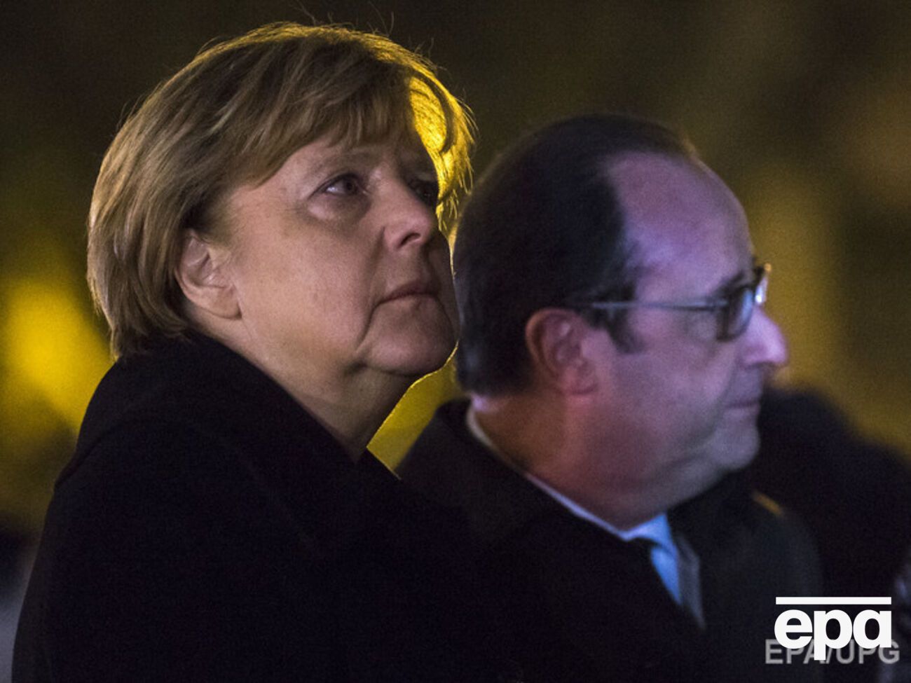 Меркель посетила Париж