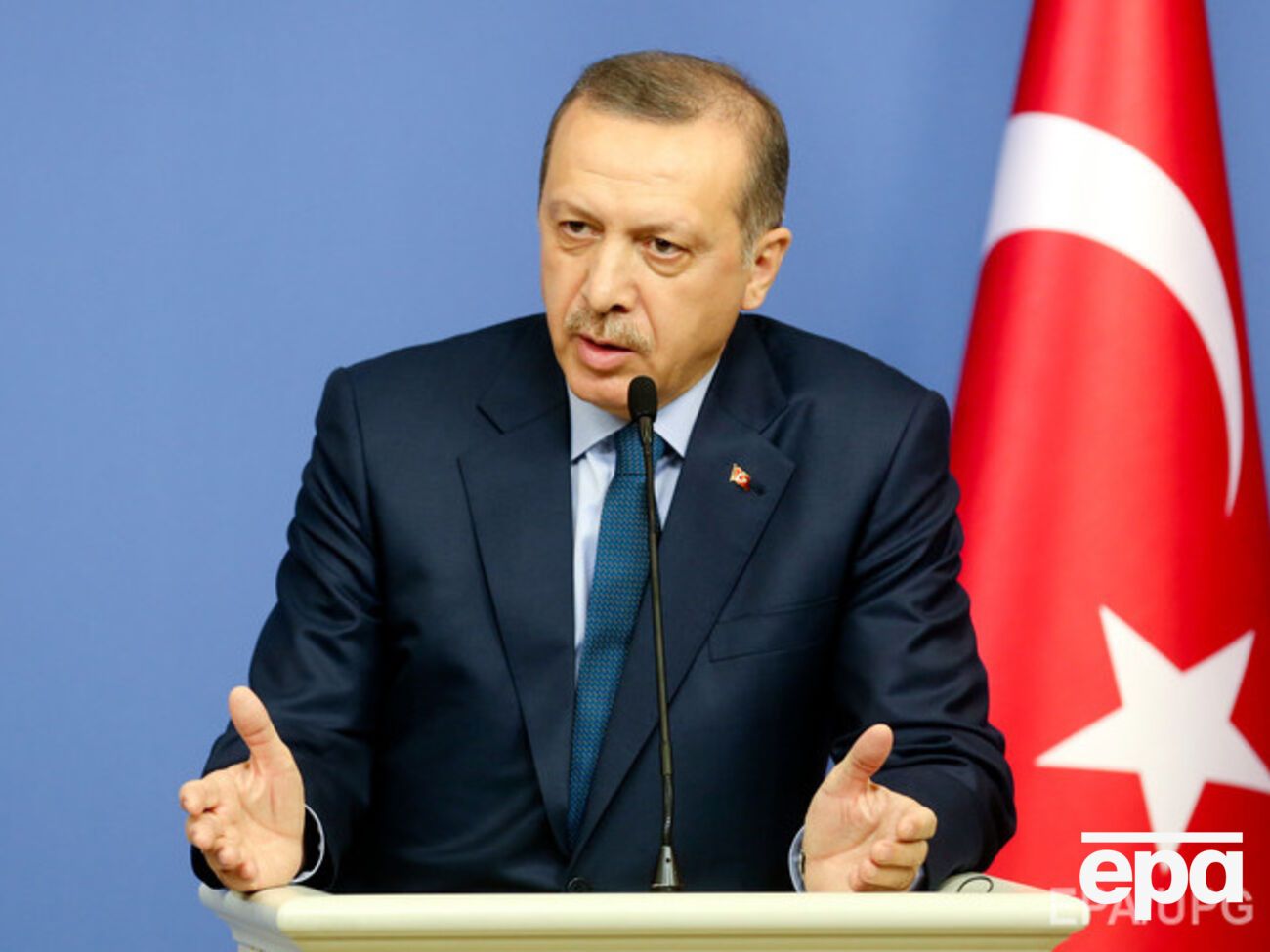 Эрдоган считает, что РФ не борется с "Исламским государством"