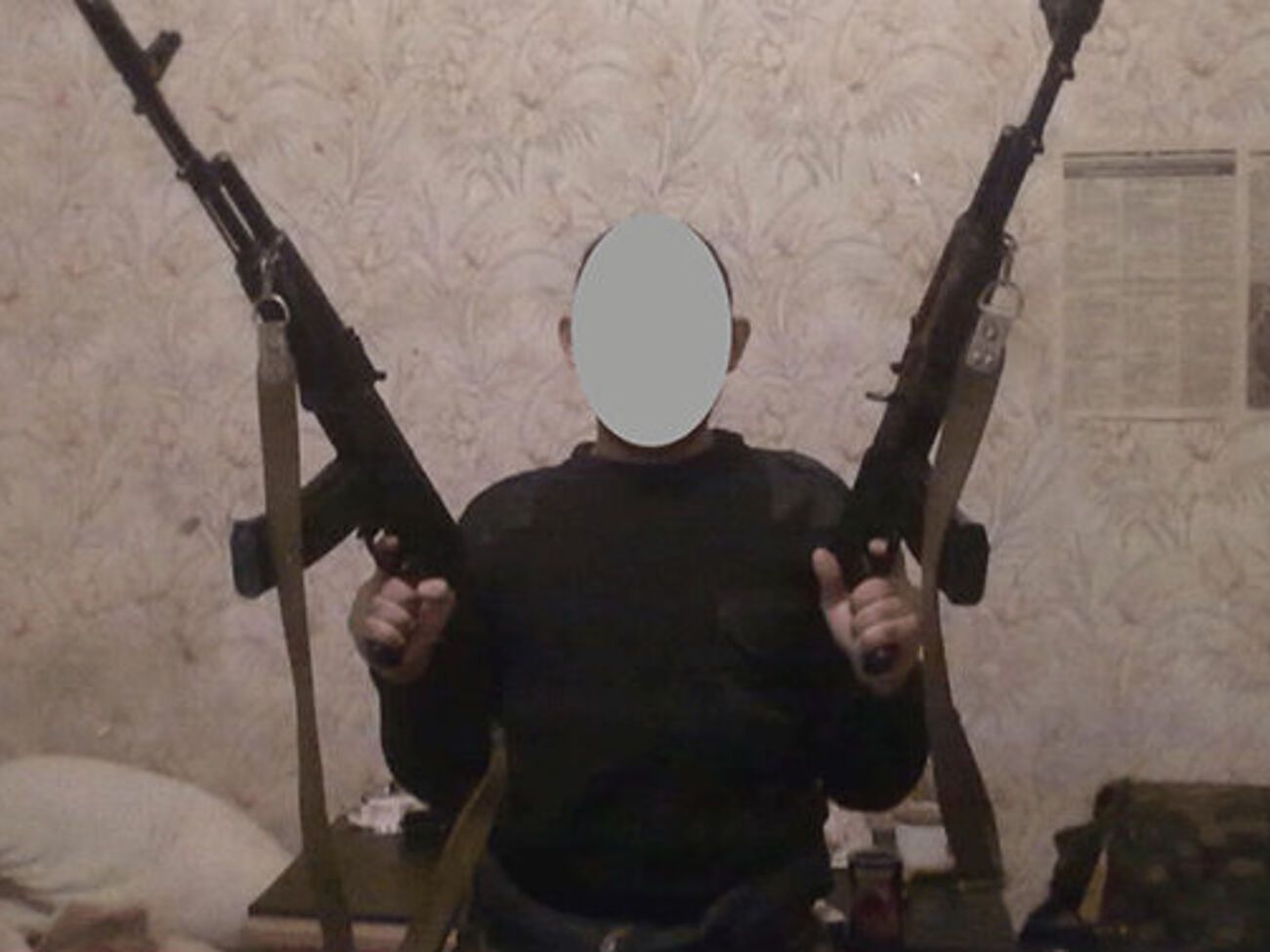 Задержанный боевик участвовал в боевых действиях против ВСУ под Дебальцево