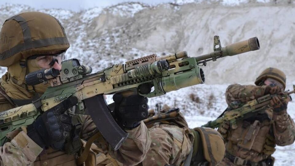 Тренировка хмельницких воинов-разведчиков