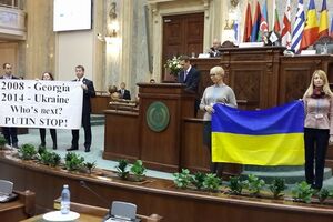 Украинская делегация протестует против российской агрессии