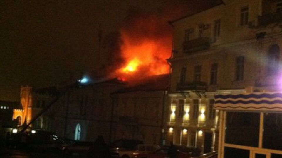 В Одессе произошел пожар в помещении волонтерского центра