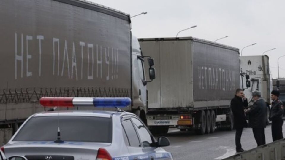 СМИ сообщают о задержании лидера протестов дальнобойщиков