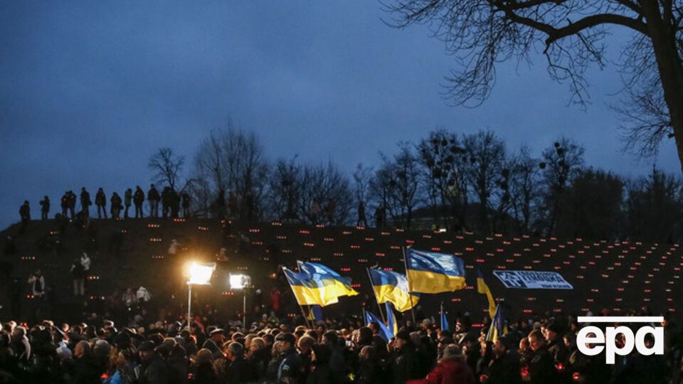 Меры безопасности во время церемонии поминовения погибших от голода были усилены