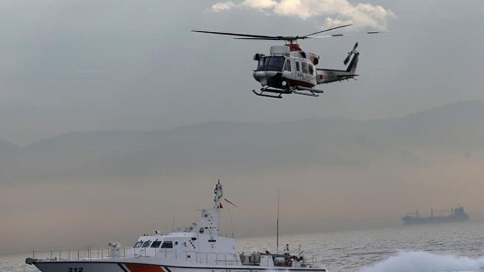 Береговая охрана Турции провела учения в Мраморном море. Видео