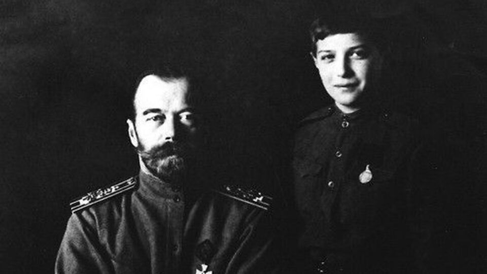 Последний российский император Николай и цесаревич Алексей