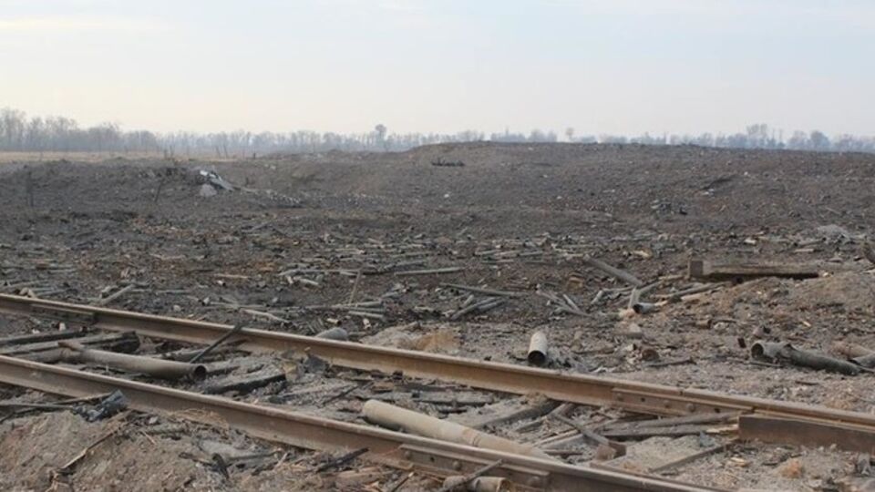 Зона разлета боеприпасов в Сватово