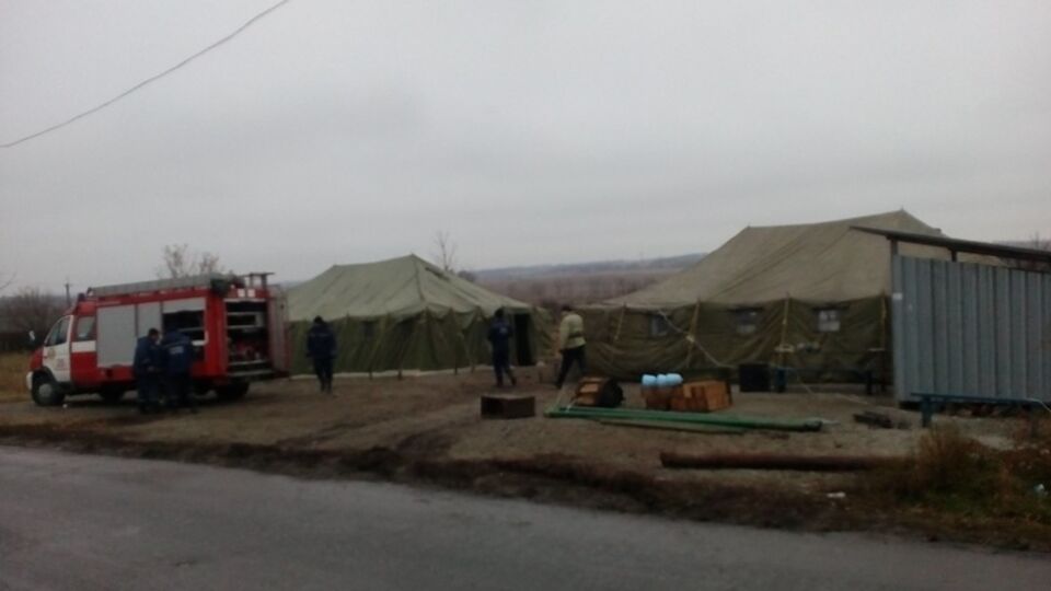 Спасатели разворачивают к зиме пункты обогрева