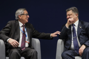 Жан-Клод Юнкер и Петр Порошенко