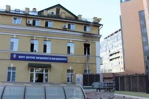 В "Охматдете" произошел пожар