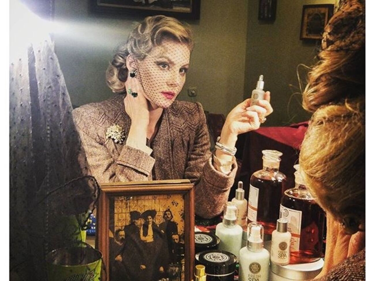 Литвинова презентовала картину в узком кругу