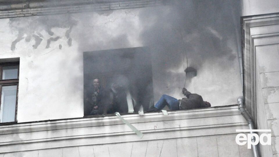 Эксперты пришли к выводу, что Дом профсоюзов подожгли изнутри