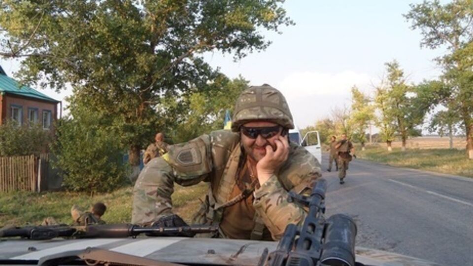 Командир ДУК "Правый сектор" Андрей Стемпицкий