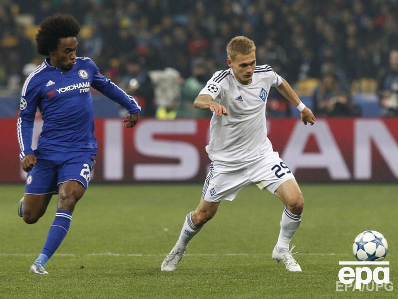 Лондонский "Челси" примет киевское "Динамо"