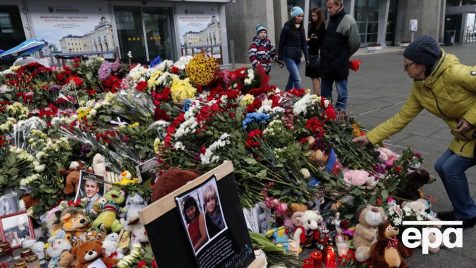 В России опознали 58 погибших из 224