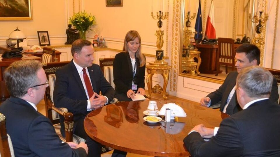 Глава МИД Украины Павел Климкин посетил Польшу с рабочим визитом