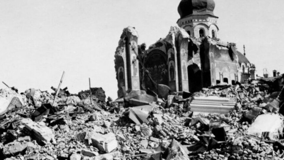 Руины Успенского собора