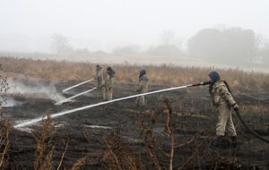 Спасатели продолжают тушить торфяники в Киевской и Полтавской областях