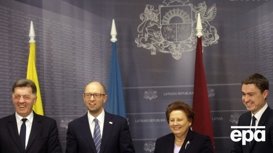 Яценюк, Страуюма, Рыйвас и Буткявичюс обсудили аннексию Крыма, реформы и евроинтеграцию Украины