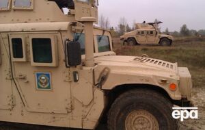 Учения 80-й бригады ВДВ проходят на Житомирском полигоне с использованием американских HMMWV