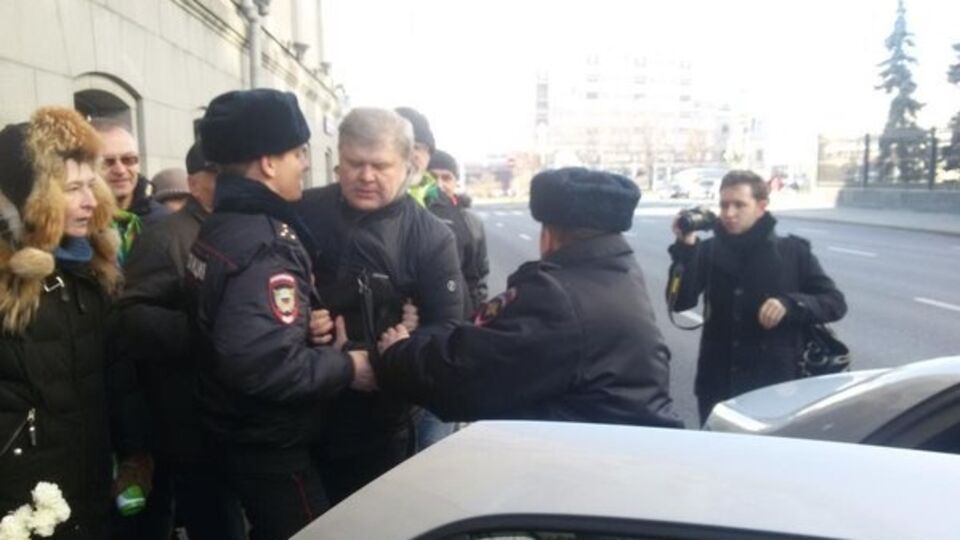 В Москве задержан лидер "Яблока"