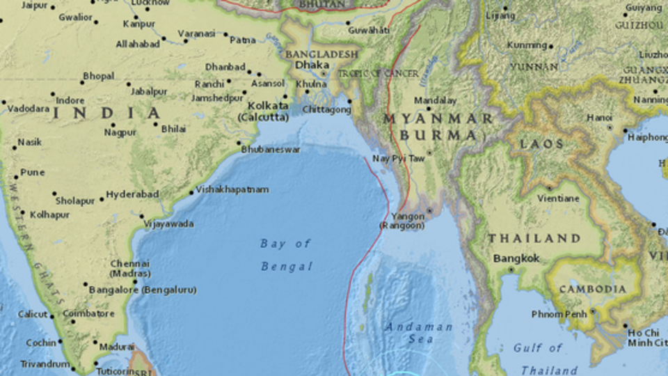 У побережья Суматры произошло 15 землетрясений за день