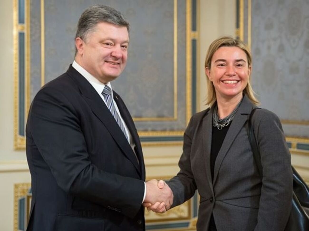 Порошенко встретился с Могерини