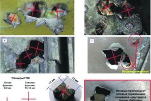 "Алмаз-Антей" утверждает, что пробоины в форме "бабочки" были сделаны не поражающими элементами в форме "двутавра", которые применяются в современных российских ракетах, а прямоугольными элементами