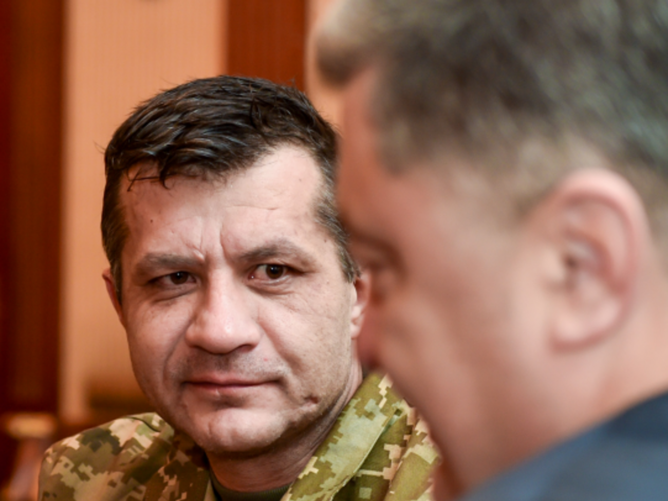 Порошенко встретился с освобожденным "киборгом"