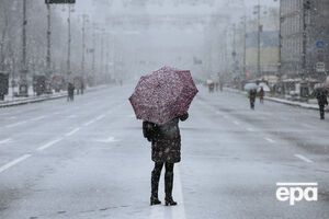 Киевлян предупредили о сильном ветре и снеге