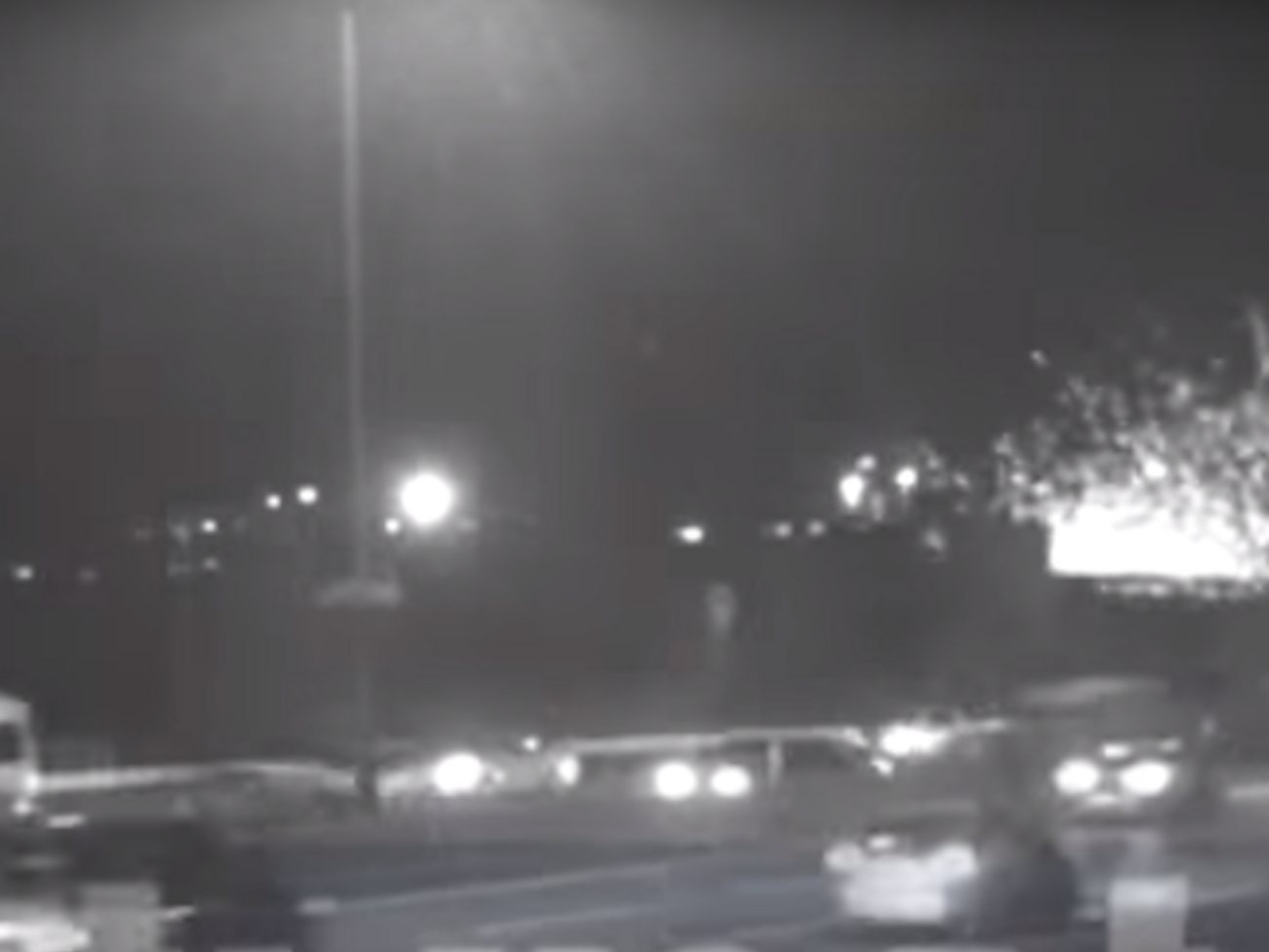 Камеры зафиксировали момент взрыва