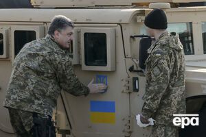 Бронированный американский автомобиль в марте испытал президент Порошенко